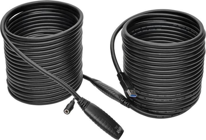Actual product image Eaton USB 3.0 SuperSpeed Active Extension Repeater Cable USB-A M/F 15M 49.21ft. (15 m, USB 3.2 Gen 1)