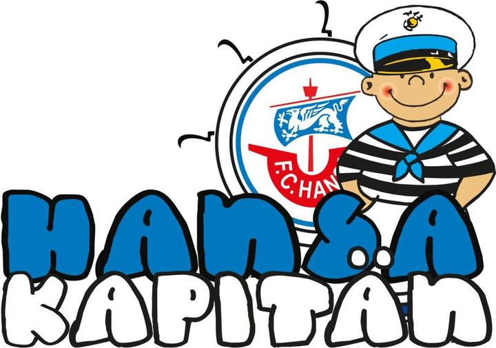 Actual product image FC Hansa Rostock FC Hansa captain (100 x 70 cm)