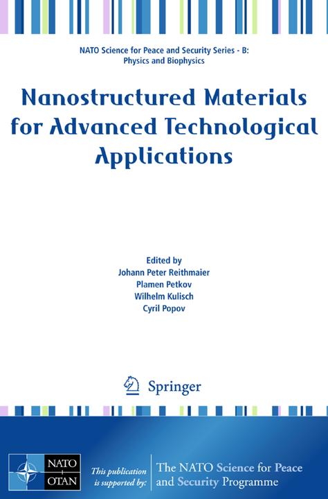 Produktbild Nanostructured Materials for Advanced Technological Applications (Englisch, 2009)