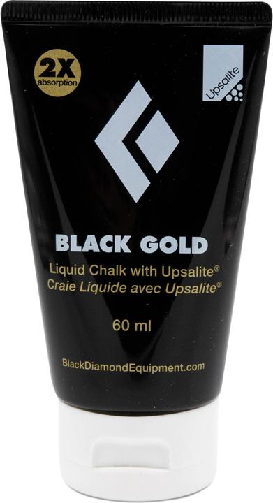 Black Diamond Craie liquide noire et or