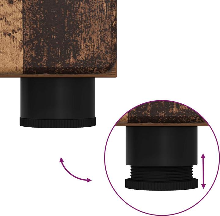 Actual product image vidaXL Badezimmerschrank (31.50 x 37 x 203 cm)
