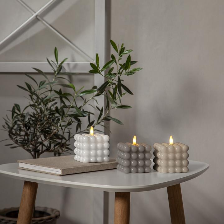 Actual product image Star Trading Bubble candle | LED candles with timer function | LED candles flickering flame | Bubble candle (1x)