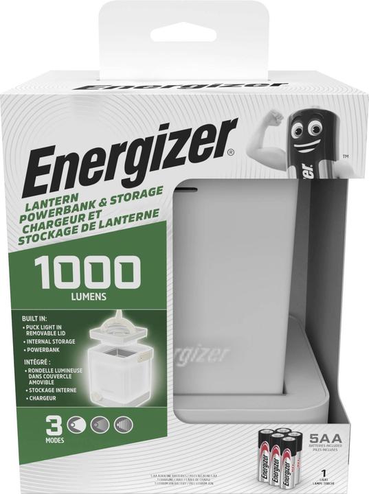 Actual product image Energizer E303974600 Power Light Cube LED camping light battery-operated