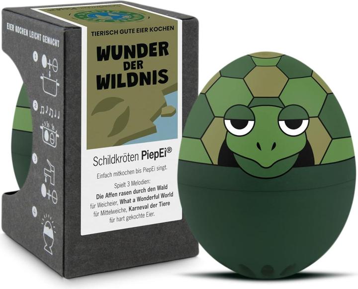 Actual product image PiepEi Singing egg timer turtle
