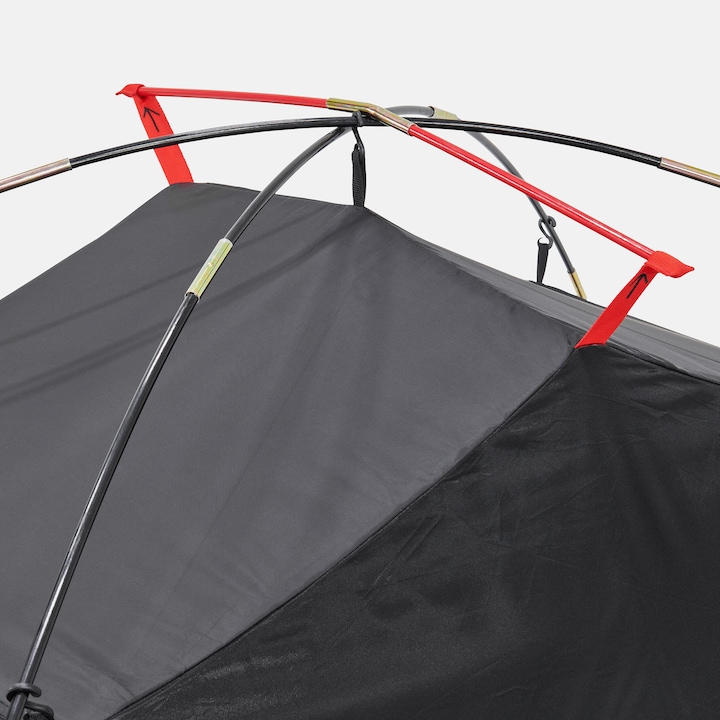 Actual product image Quechua MH100 FRESH & BLACK (Dome tent, 3 kg, 2 persons)