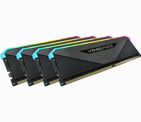 Image du produit Corsair Vengeance RGB RT (4 x 8GB, 3600 MHz, RAM DDR4, DIMM)