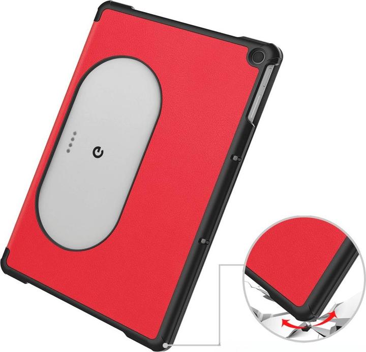 Actual product image Cover-Discount Google Pixel Tablet - Tri-fold Smart Case red (Google Pixel Tablet)