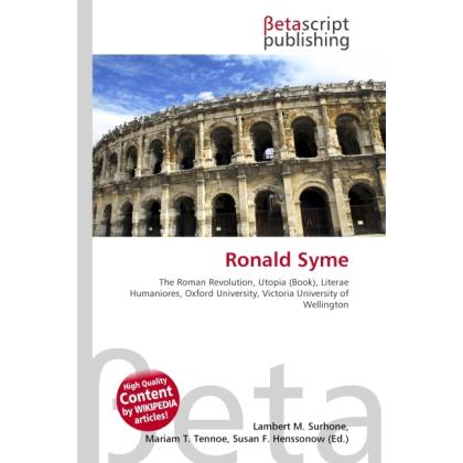 Ronald Syme, Sachbücher