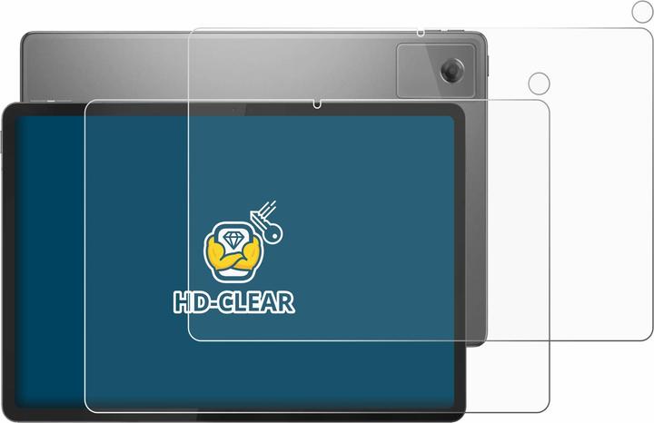 Produktbild BROTECT Schutzfolie für Lenovo Tab K12 ZAGJ0153SE (Display+Kamera) Displayschutz Displayschutzfolie Folie (2 Stk., Lenovo Tab K12)