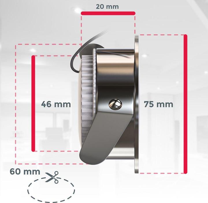 Produktbild B.K.Licht Einbauleuchten (400 lm)