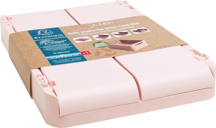 Actual product image Exacompta Boîte pliable The Smart Case midi Skandi - Nude (1.44 l)