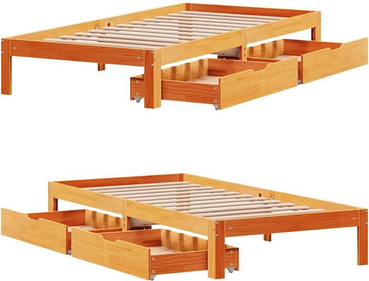 Actual product image vidaXL Bettrahmen (90 x 200 cm)