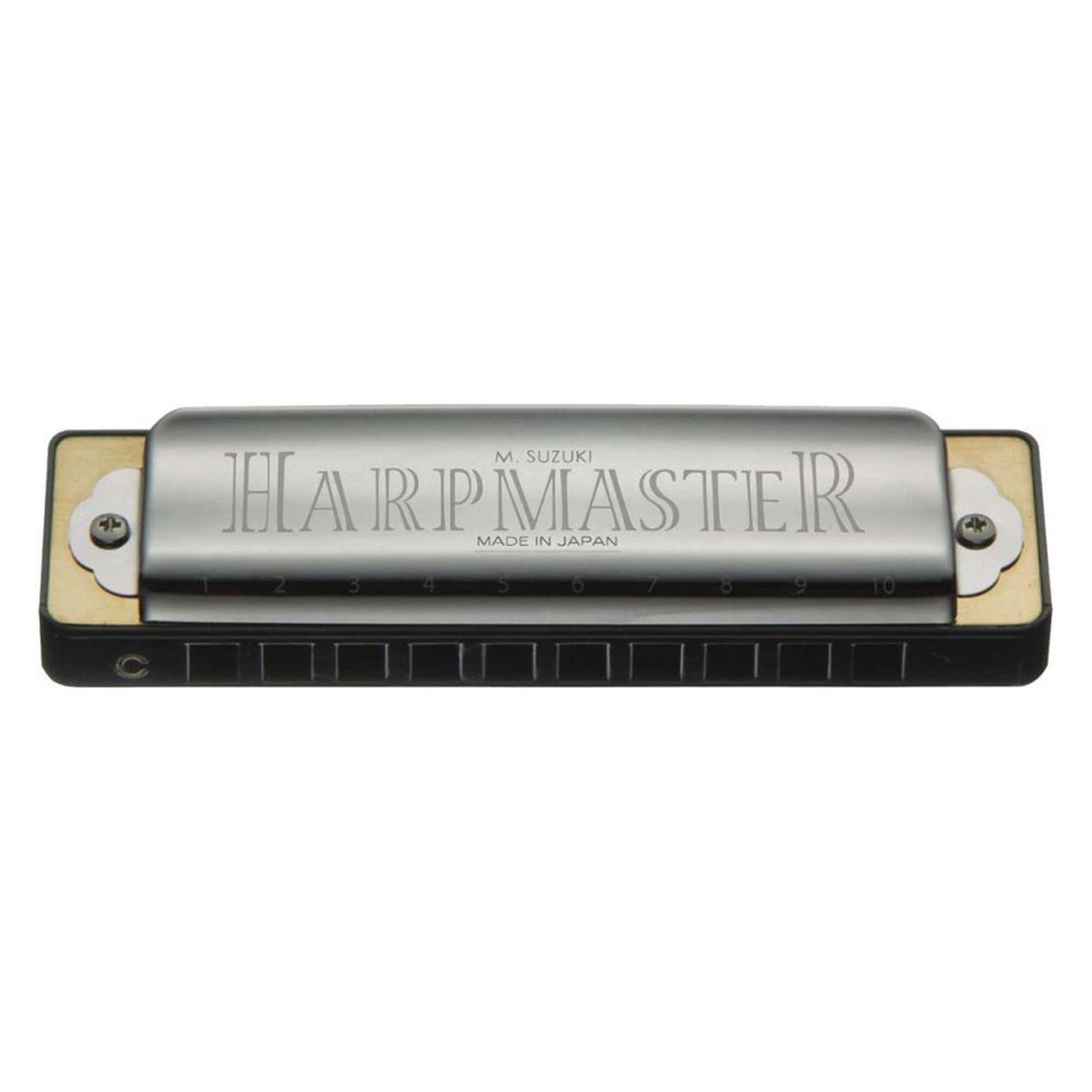 Suzuki Harpmaster D Mundharmonika (Harmonica, Diatonisch), Blaasinstrumenten, Zilver