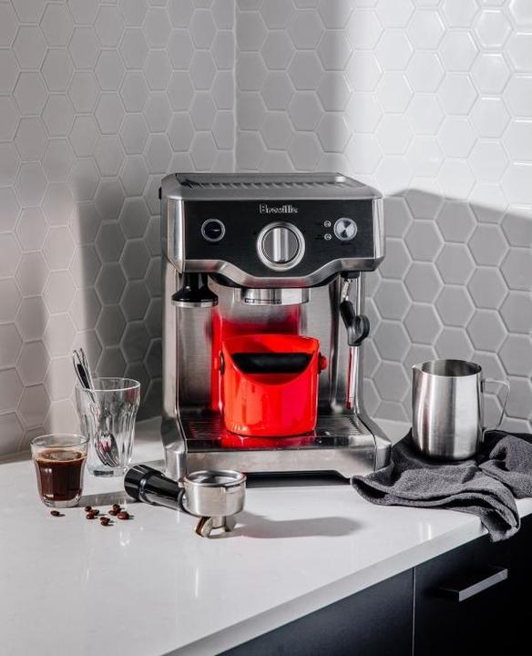 Actual product image DreamFarm Coffee grounds container, red