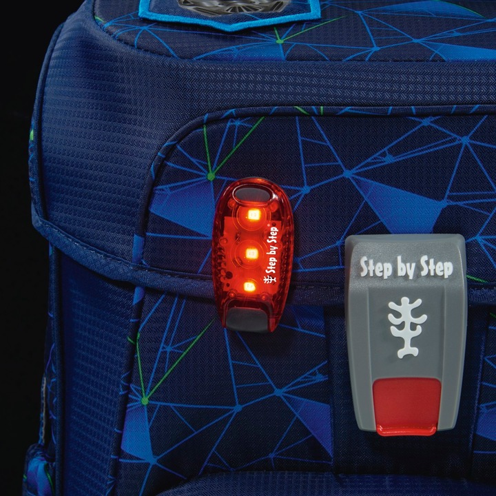 Actual product image Step by Step backpack accessories LED clamp light