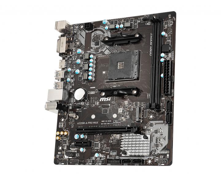 Produktbild MSI A320M-A Pro Max (AM4, AMD A320, mATX)