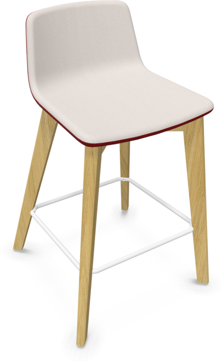 Beige, White, red melange, Ash natural light grey stained