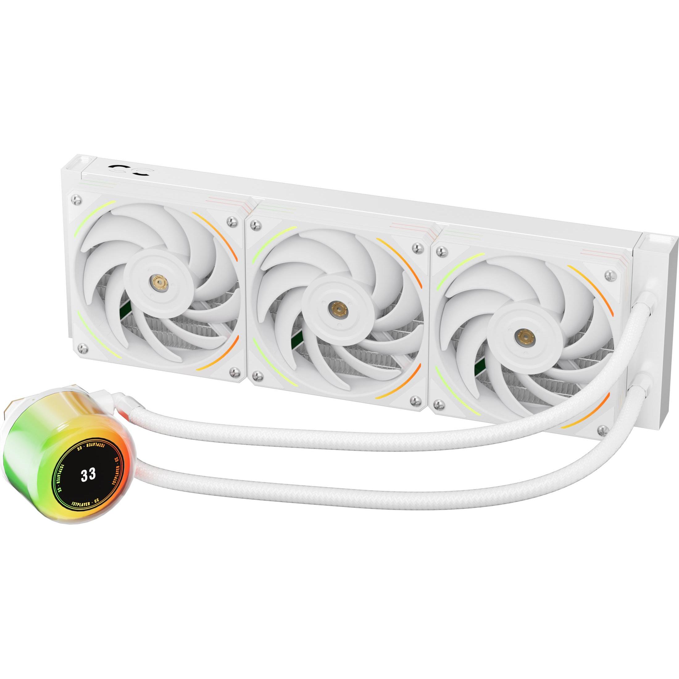 1stplayer CC-360-WH, Raffreddamento ad acqua CPU, Bianco