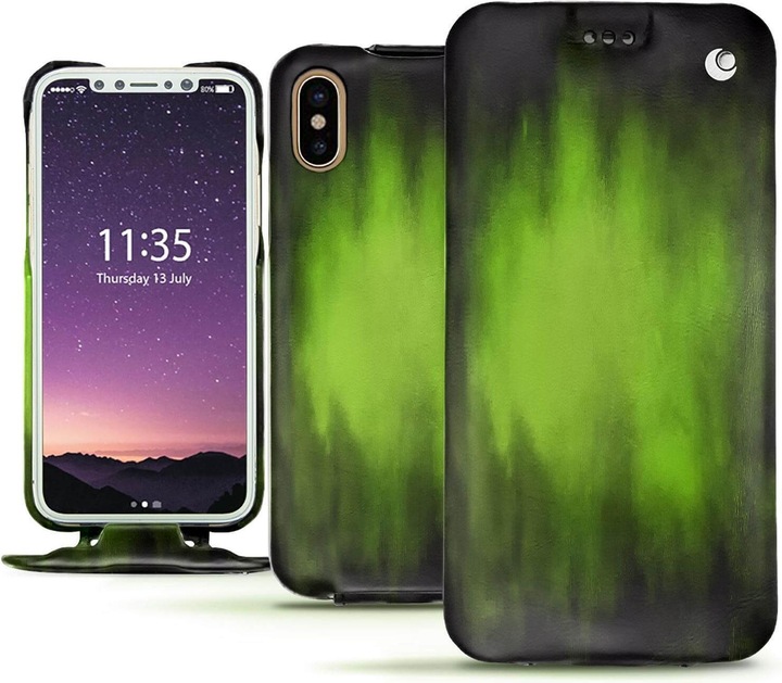 Noreve Lederschutzhülle vertikal (Apple iPhone X)