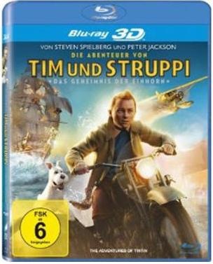 Image du produit Tintin Le secret de la 'Licorne (Blu-ray 3D, 2011, Turc, Anglais, Allemand)