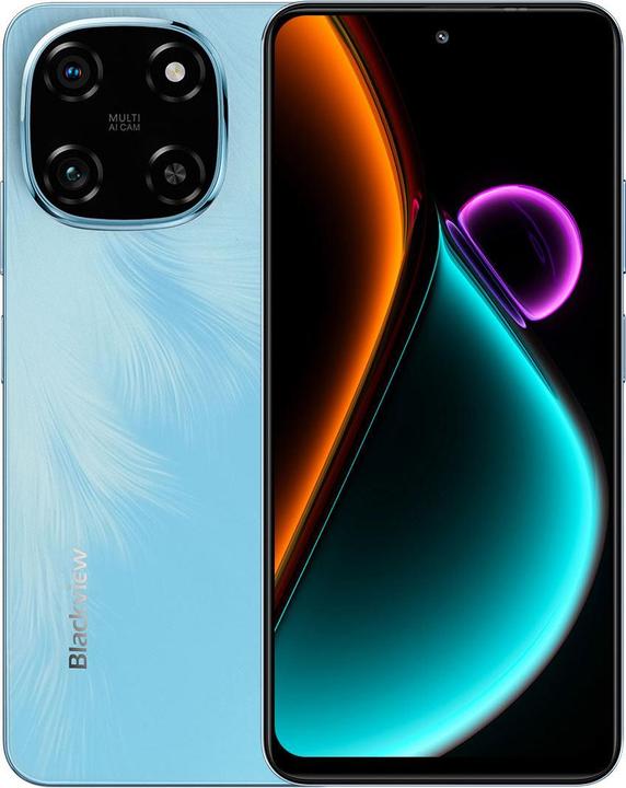 Produktbild Blackview Color 6 (Double Sim - 6.67"- 256 Go, 8 Go RAM) Bleu (256 GB, Bleu, 6.67", Hybrid Dual SIM, 4G)