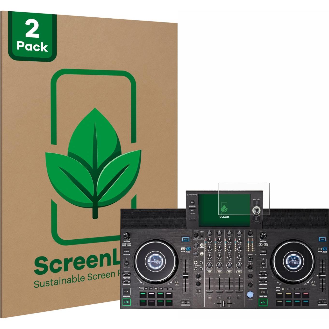 ScreenLeaf Schutzfolie nachhaltiger Displayschutz Displayschutzfolie Folie Klar Transparent, MP3 + Media-Player Zubehör