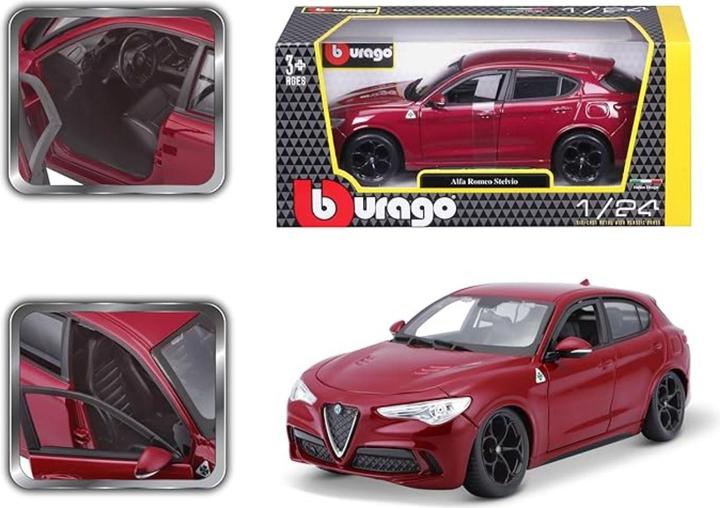 Actual product image Bburago Alfa Romeo Stelvio