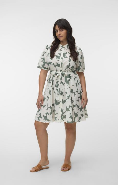 Image du produit Vero Moda VMCDICTHE Kurzes Kleid Hemdblusenkleid (46)