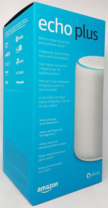 Immagine prodotto Amazon Echo Plus (2° gene) (Amazon Alexa, IFTTT)