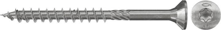 Actual product image Fischer 40568 Chipboard screw 5.0 mm 80 mm Torx stainless steel 100 pcs (40568) (100 Screws per piece)