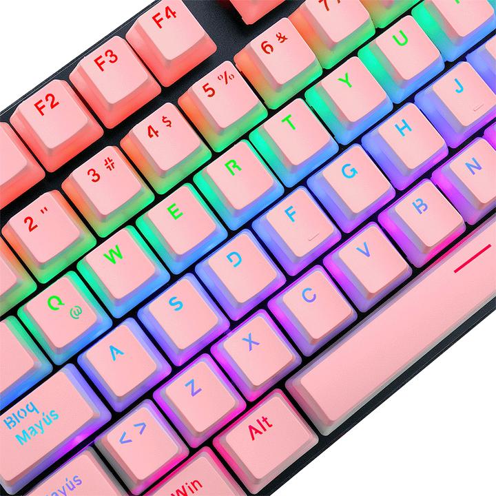 Immagine prodotto Redragon Keycaps Sacarab Pink - Rosa