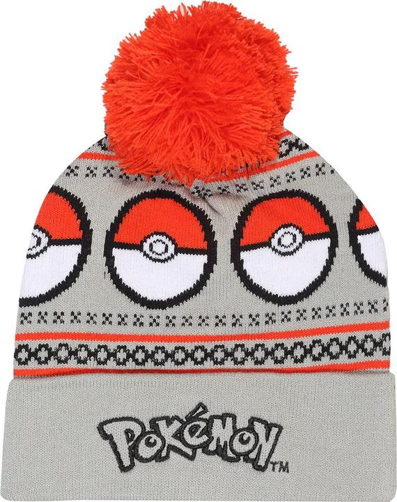 Actual product image Pokémon Pokeball Acrylic Beanie (One size)