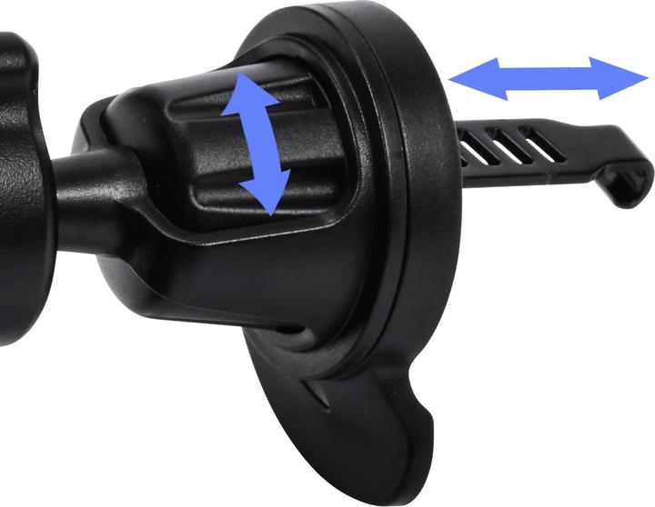 Actual product image Renkforce RF-Qi2WCar-01 Handy Ladegerät USB-C® Für Qi kompatible Geräte, Inkl. L (15 W)