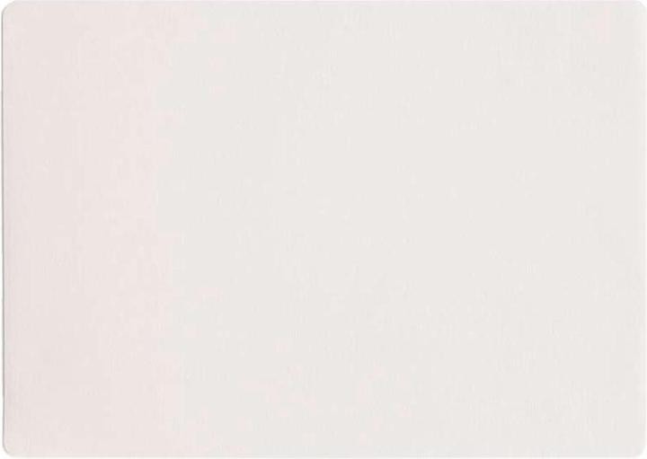 Actual product image ASA Selection Placemat leather look "fine" white 33x46cm (1 pcs., 46 x 33 cm)