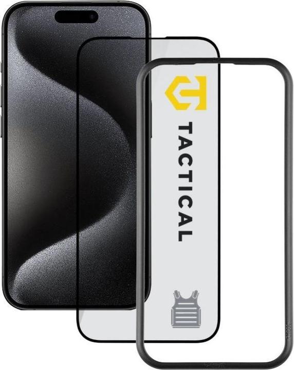 Actual product image Tactical Glass Impact Armour for Apple iPhone 15 Pro (1 Piece, Apple iPhone 15 Pro)
