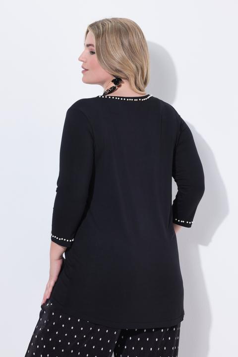 Produktbild Miamoda T-Shirt, A-Linie, Zierperlen, 3/4-Ärmel (42)