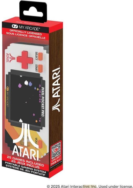 Produktbild MyArcade My Arcade Pixel Pocket Pro Atari Portable Gaming System