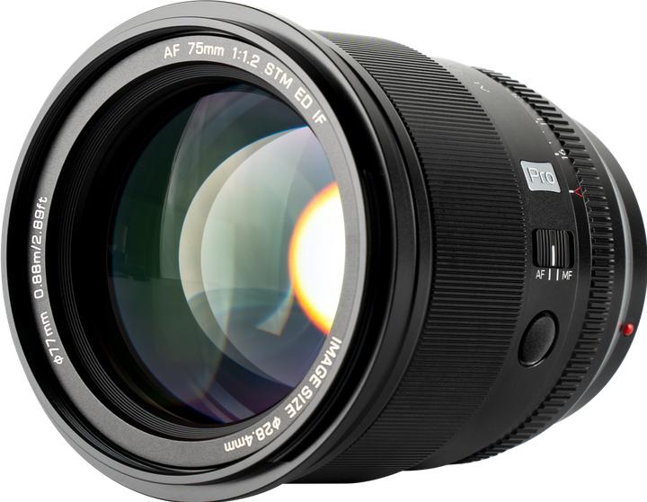 Image du produit Viltrox FE 75mm f1,2 Sony E-Mount (Sony E, APS-C / DX)