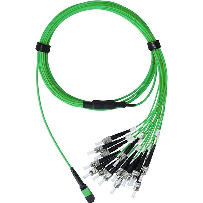 Thumbnail - BlueOptics LWL MPO/8xST Duplex Breakout Kabel OM5 1 Meter, Transceiver