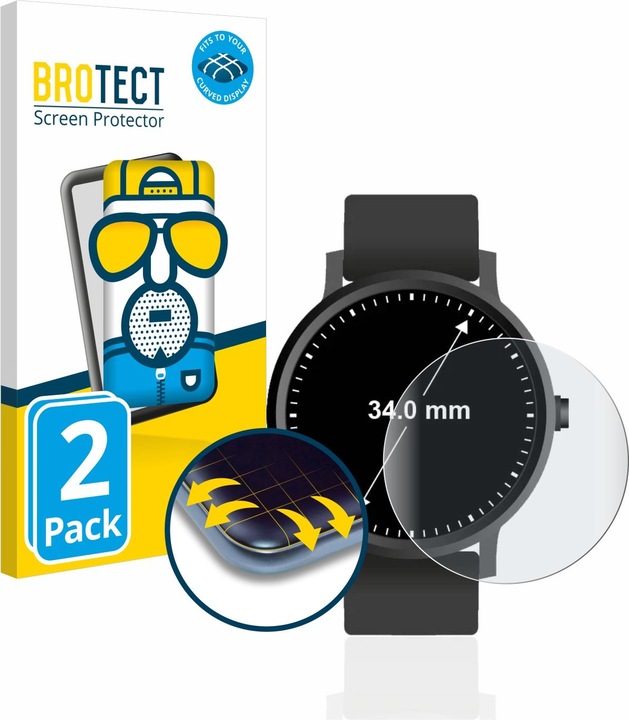 Actual product image BROTECT Full-Cover Protector Matte
