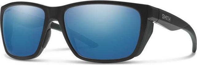 Matte Black, Glass Polarized Blue Mirror