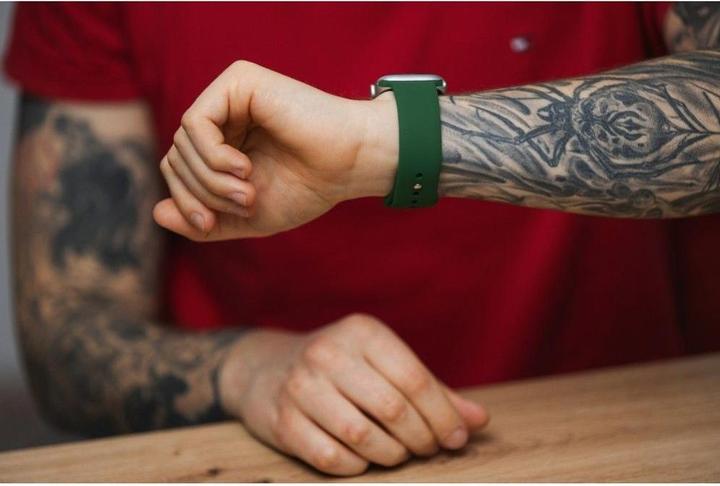 Produktbild Forcell Strap F-DESIGN FA01 silicone strap for APPLE Watch 42 / 44 / 45 / 49 mm white (Silikon)