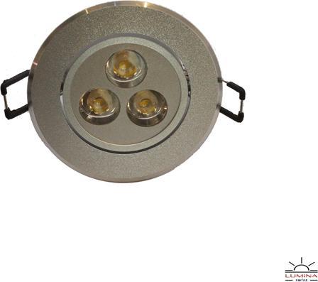 Produktbild Lumina Swiss LED Einbauspot Standard Dimmbar 3x1W warm-weiss (320 lm)