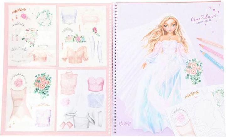Image du produit Depesche 11491 TOPModel - Create your Wedding Special Livre de coloriage, livre de coloriage et