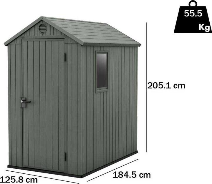 Productafbeelding Keter Darwin Cottage 4x6