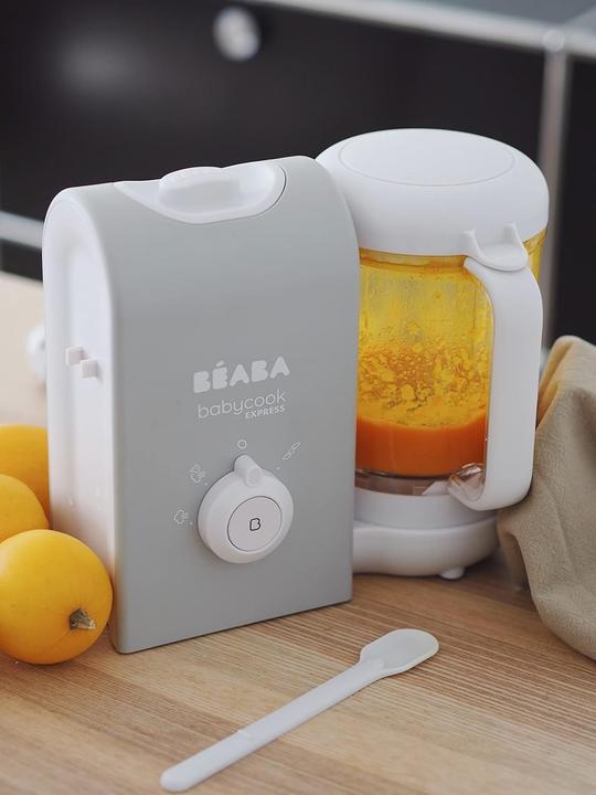 Actual product image Beaba Babycook Express, 4 in 1 baby food maker, fast cooking: less than 15 min, blending