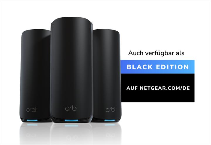 Actual product image Netgear Orbi 870 Series (RBE873) Set of 3