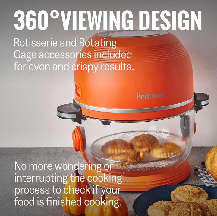 Produktbild Fritaire Heissluftfritteuse schwarz