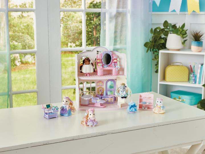 Image du produit Sylvanian Families Salon de coiffure Pony's Stylish Hair Salon