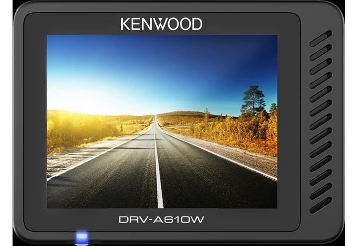 Produktbild Kenwood DRV-A610W 4K UHD DashCam 12/24V/App/ 64GB microSD (Eingebautes Display, GPS-Empfänger, Bluetooth, Eingebautes Mikrofon, WLAN)